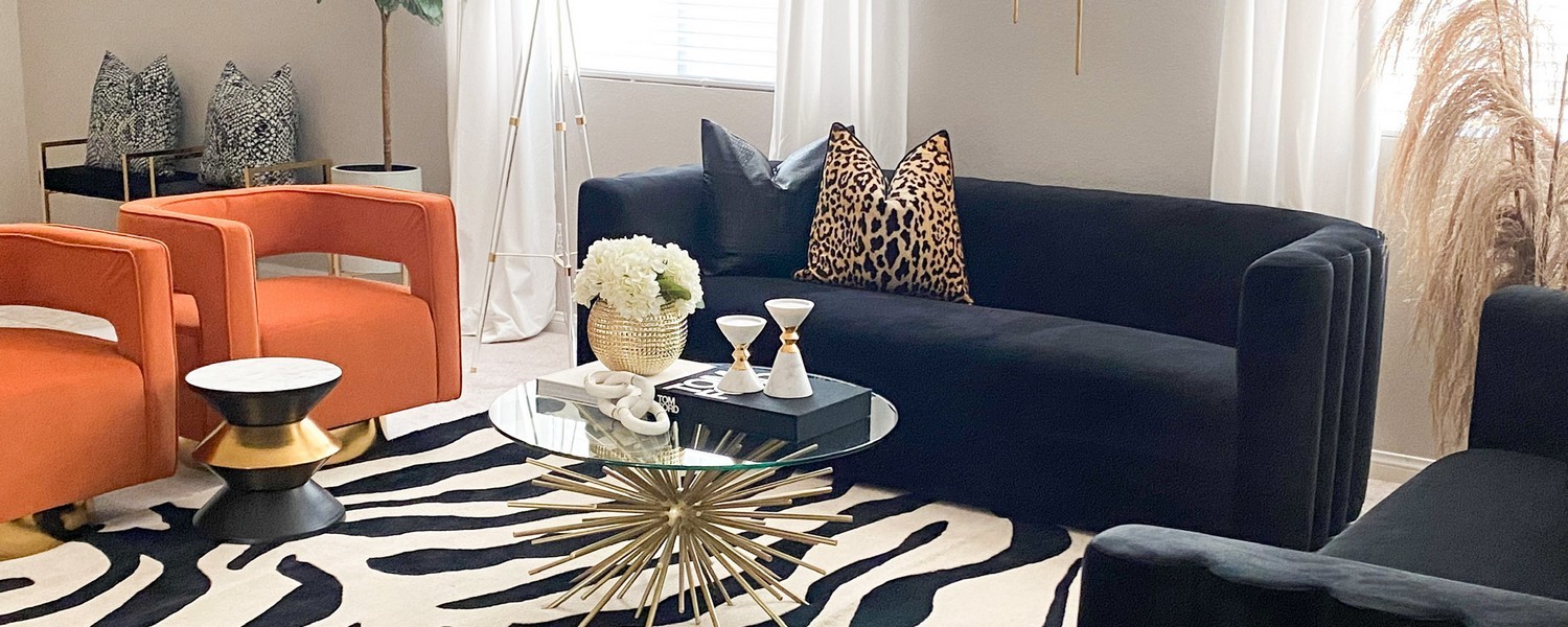 Azizi Stone Top Side Table - ACC3202A - Living Room