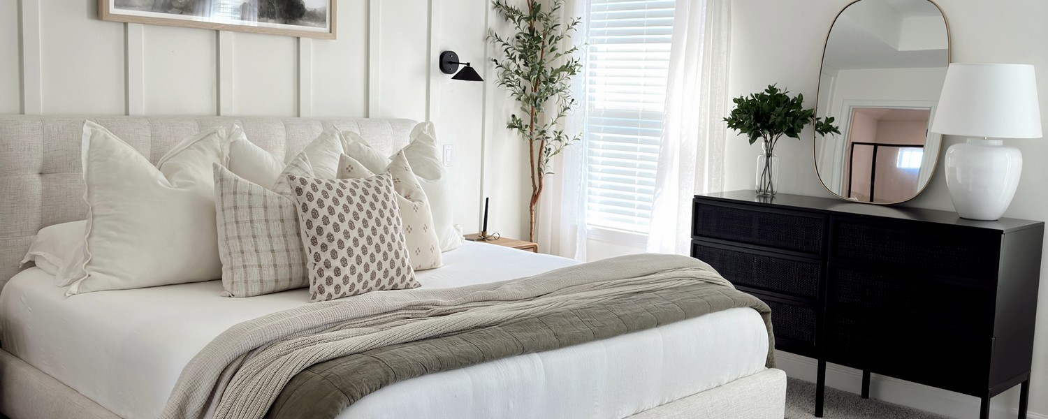 Zadie 6 Drawer Rattan Dresser- DRS5003E-Bedroom