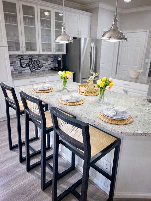 Seika Rattan Bar Stool- BST9503A-Dining Room