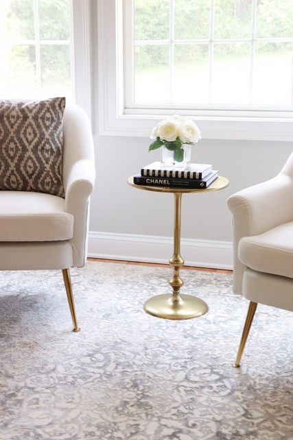 Hydra Round Side Table- FOX5520A-Living Room