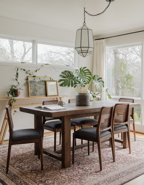 Lavar Kerman Rug - LVK618D - Dining Room