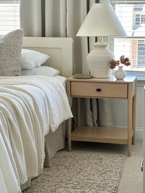 Boden 1 Drawer Nightstand- NST9202A-Bedroom