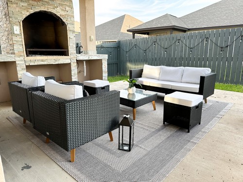 Presla 6 Pc Living Set- PAT7715A-3BX-Outdoor