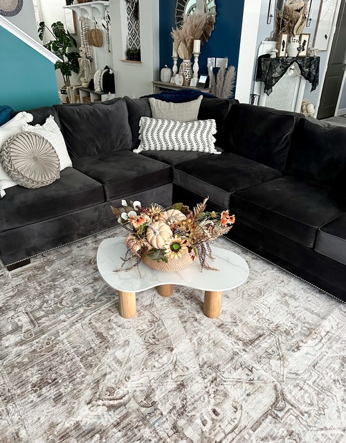 Vintage Persian Rug - VTP426T - Living Room