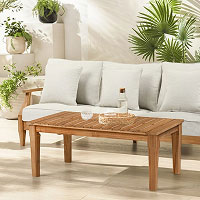 Shop Martinique Teak Patio Coffee Table